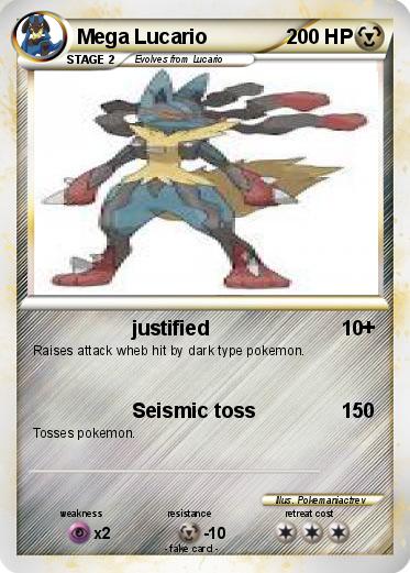 Pokemon Mega Lucario