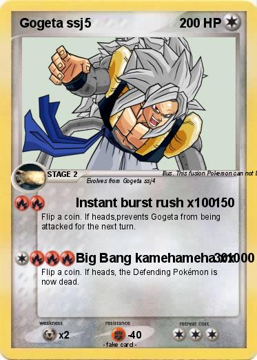 Pokemon Gogeta ssj5