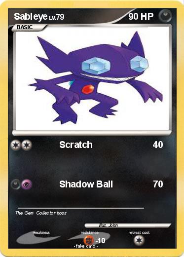 Pokemon Sableye