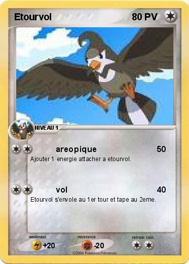 Pokemon Etourvol