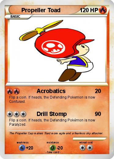 Pokemon Propeller Toad