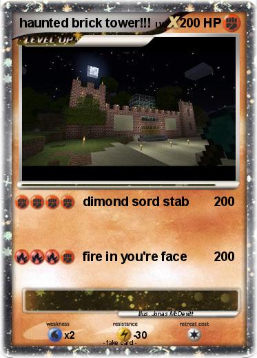 Pokemon haunted brick tower!!!