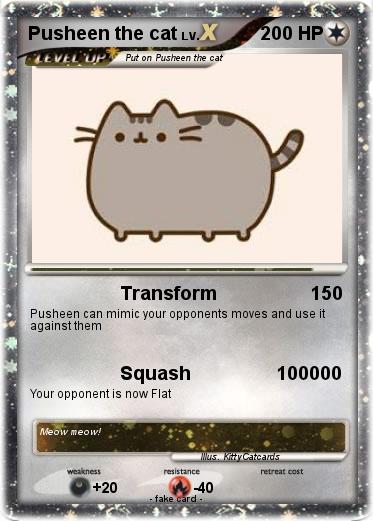 Pokemon Pusheen the cat