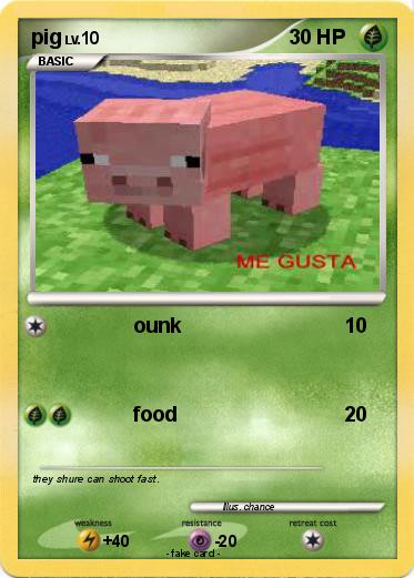 Pokemon pig