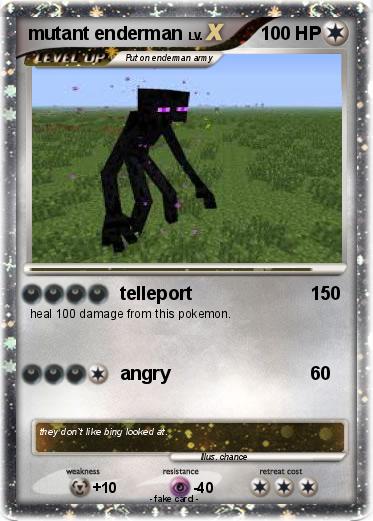 Pokemon mutant enderman