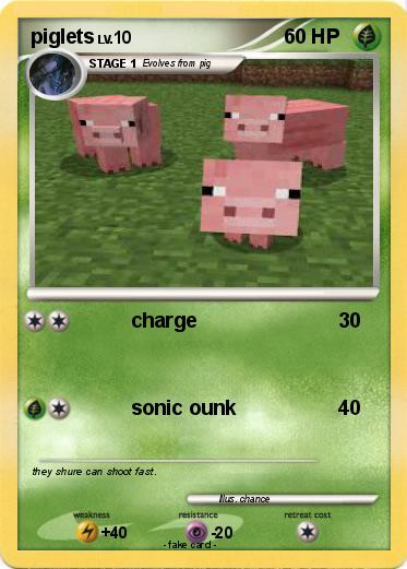 Pokemon piglets
