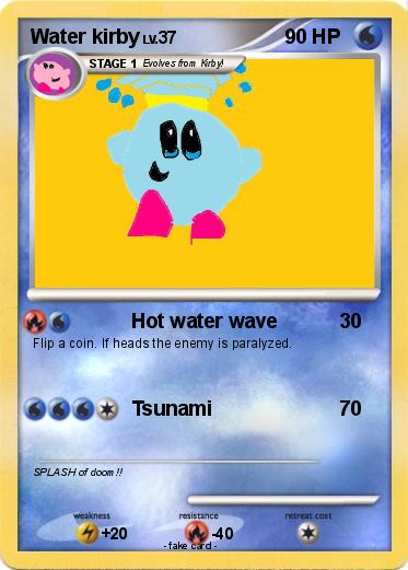 Pokemon Water kirby