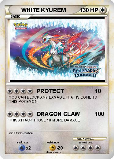 Pokemon WHITE KYUREM