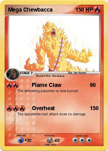Pokemon Mega Chewbacca