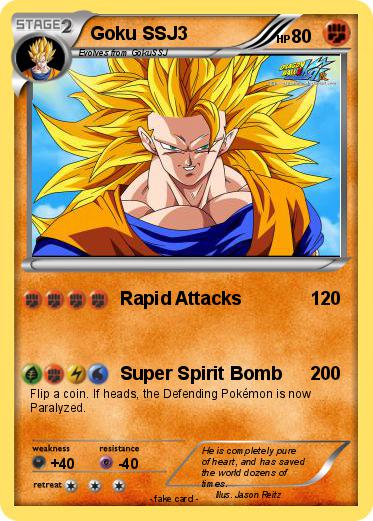 Pokemon Goku SSJ3