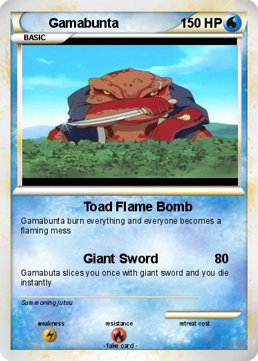 Pokemon Gamabunta