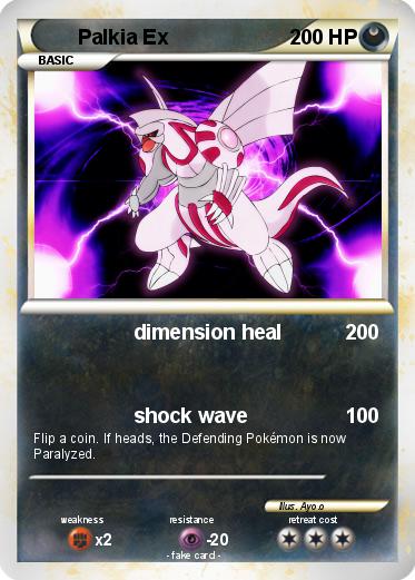 Pokemon Palkia Ex