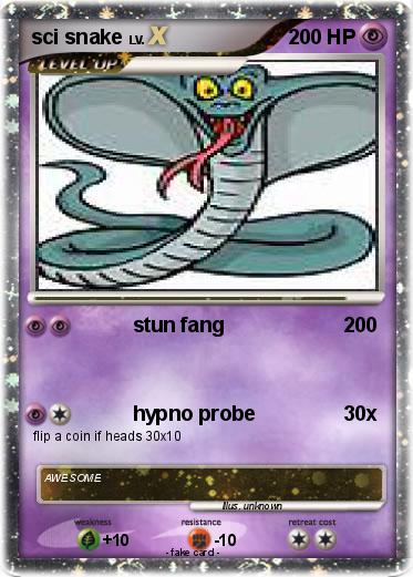 Pokemon sci snake