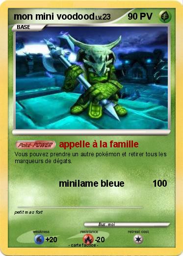 Pokemon mon mini voodood