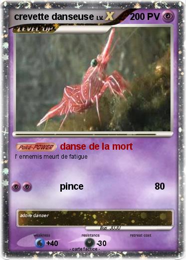 Pokemon crevette danseuse