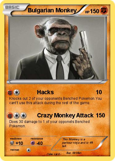 Pokemon Bulgarian Monkey