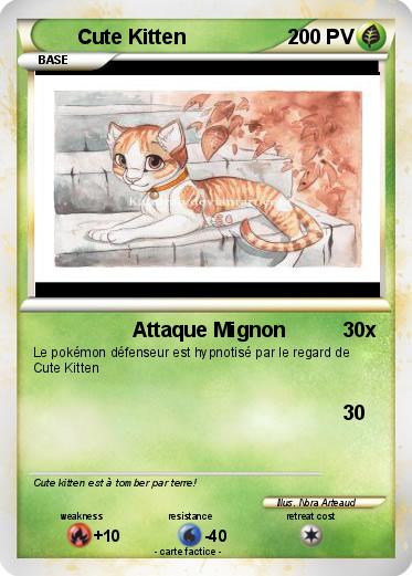 Pokemon Cute Kitten