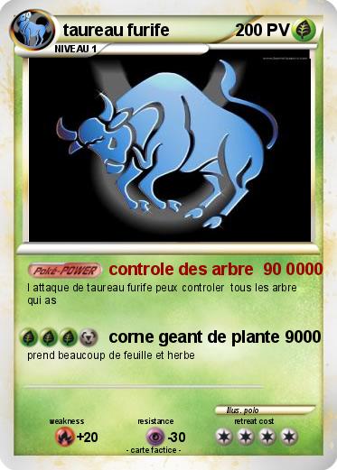 Pokemon taureau furife