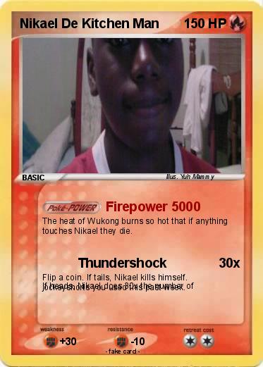 Pokemon Nikael De Kitchen Man