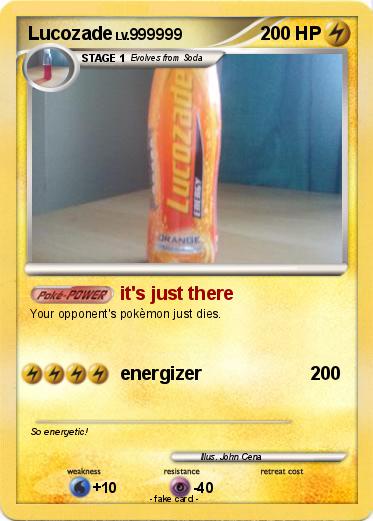 Pokemon Lucozade