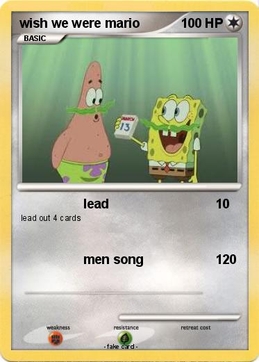 Pokemon wish we were mario