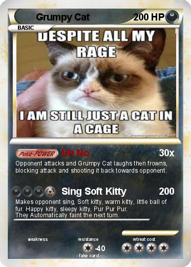 Pokemon Grumpy Cat