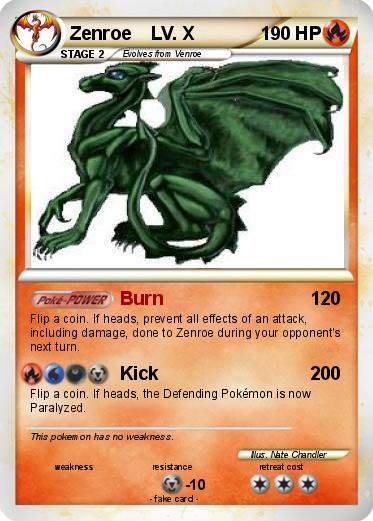 Pokemon Zenroe    LV. X