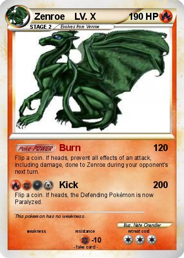 Pokemon Zenroe    LV. X