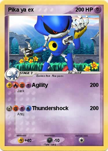 Pokemon Pika ya ex