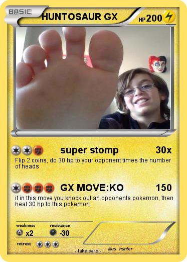 Pokemon HUNTOSAUR GX
