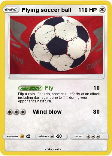 Pokemon Flying soccer ball