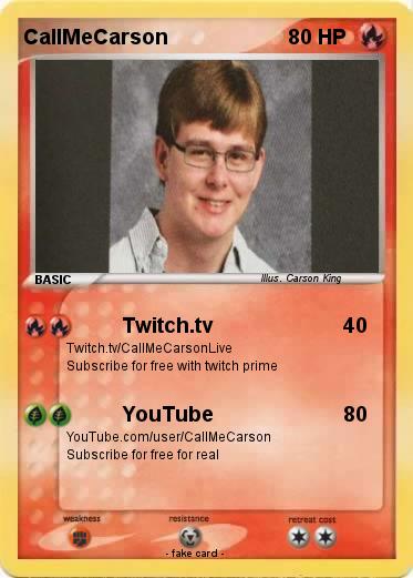 Pokemon CallMeCarson