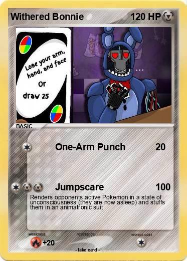 Pokemon Withered Bonnie