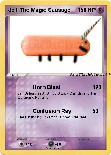 Pokemon Jeff The Magic Sausage