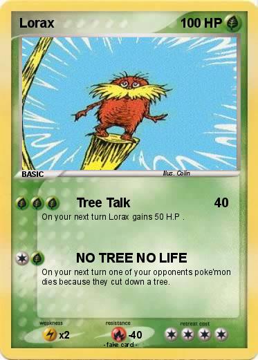 Pokemon Lorax