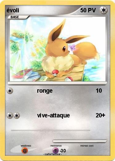 Pokemon évoli
