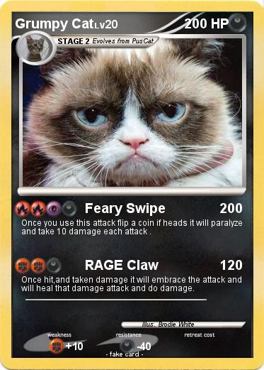 Pokemon Grumpy Cat
