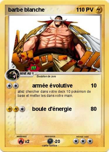 Pokemon barbe blanche