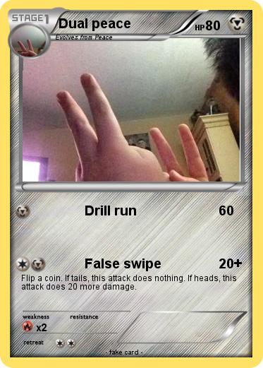 Pokemon Dual peace