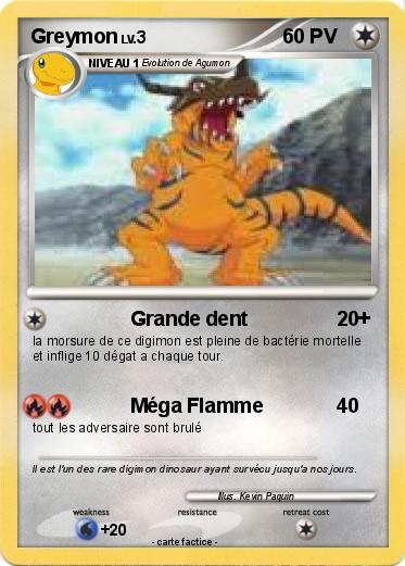 Pokemon Greymon