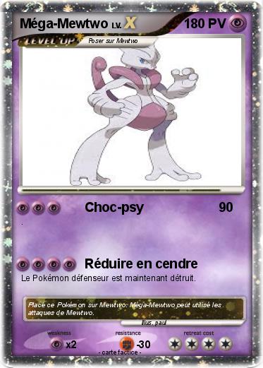 Pokemon Méga-Mewtwo