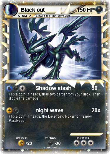 Pokemon Black out