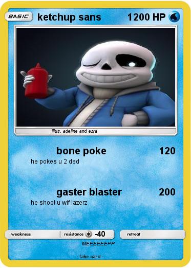 Pokemon ketchup sans          1