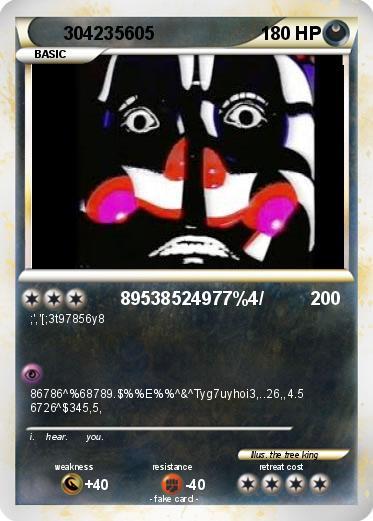 Pokemon 304235605