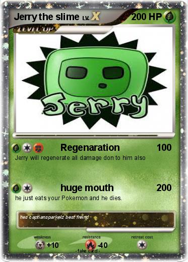 Pokemon Jerry the slime