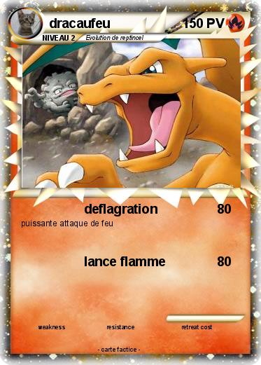 Pokemon dracaufeu