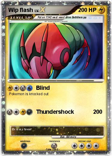 Pokemon Wip flash