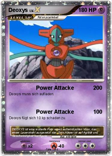 Pokemon Deoxys