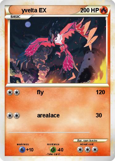 Pokemon yvelta EX