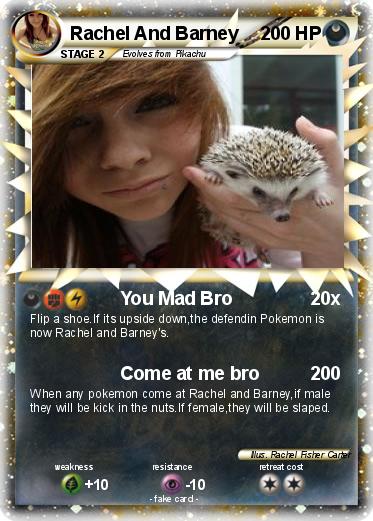 Pokemon Rachel And Barney